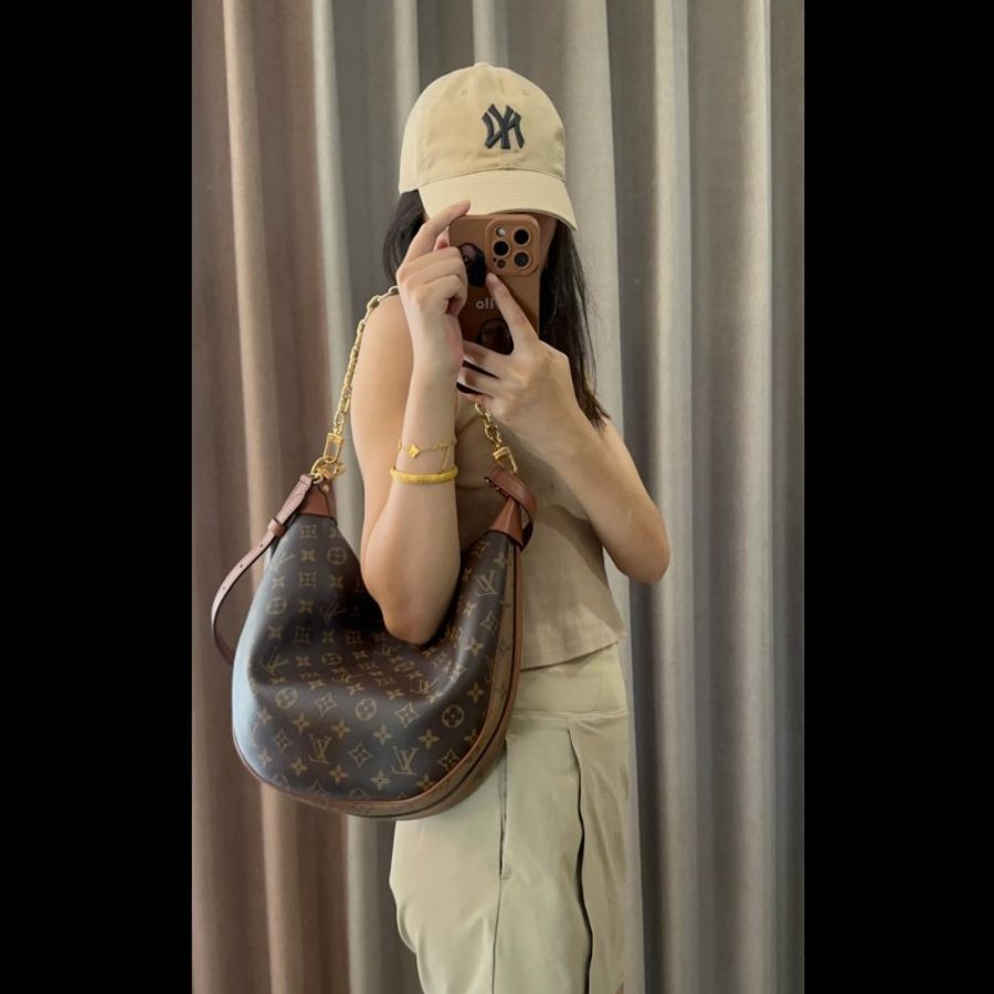 LV 路易威登 Loop hobo GM 大款老花月亮包 碗豆包🌙 經典與容量的完美結合-2