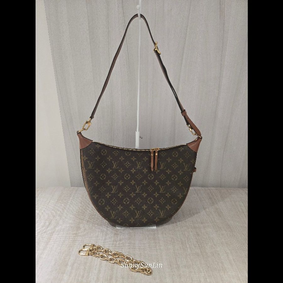 LV 路易威登 Loop hobo GM 大款老花月亮包 碗豆包🌙 經典與容量的完美結合-7