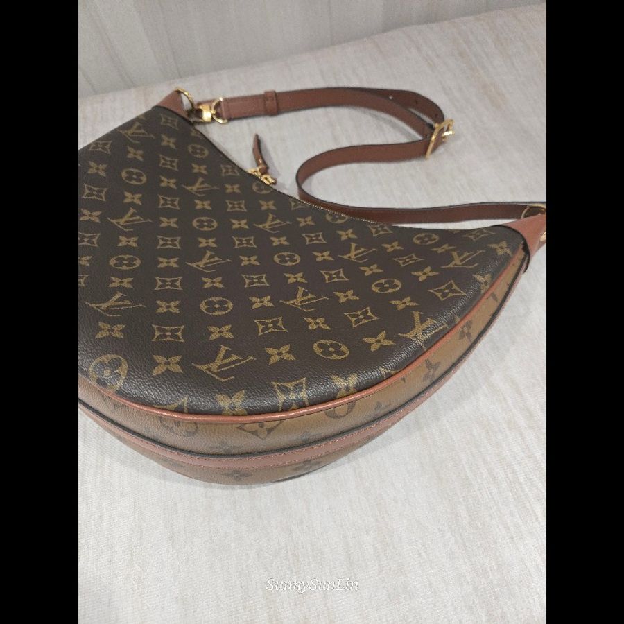 LV 路易威登 Loop hobo GM 大款老花月亮包 碗豆包🌙 經典與容量的完美結合-11