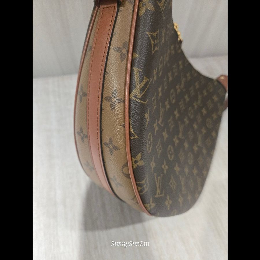 LV 路易威登 Loop hobo GM 大款老花月亮包 碗豆包🌙 經典與容量的完美結合-16