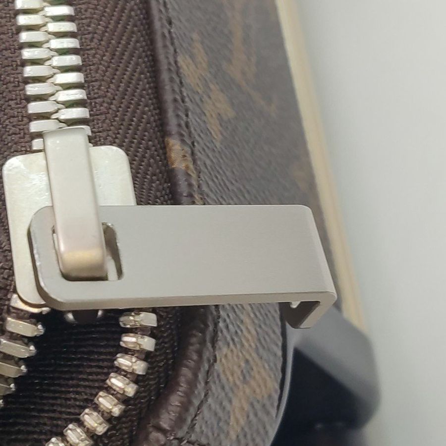 Louis Vuitton(LV)Horizon55植鞣老花滿印行李箱包晶片款-9