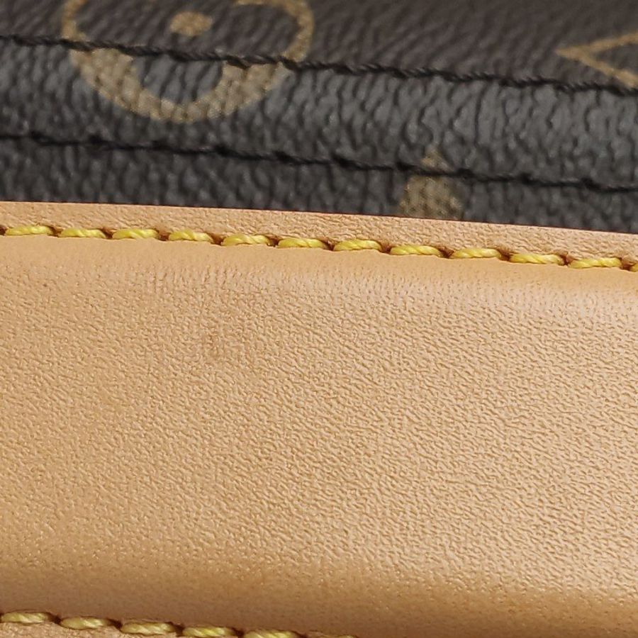 Louis Vuitton(LV)Horizon55植鞣老花滿印行李箱包晶片款-13