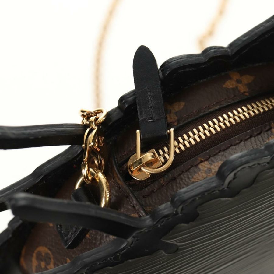 【日本直送】路易威登 Epi 貓臉手拿包 灰色 LV 正品 142442SAM-8