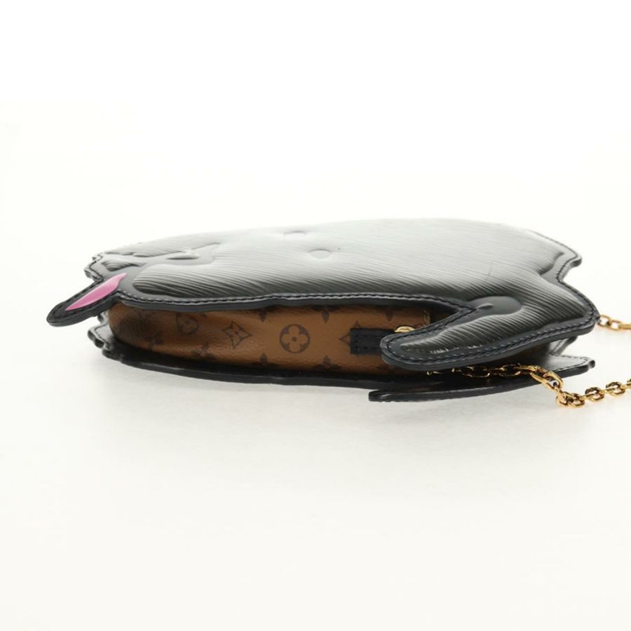 【日本直送】路易威登 Epi 狗臉圖案 Pochette 單肩包 灰色 M53171 LV 正品 142694SAM-5