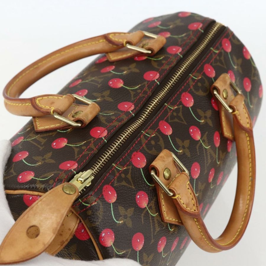 【日本直送】路易威登 Monogram Cherry Speedy 25 手提包 M95009 LV 正品 157689SAV-5
