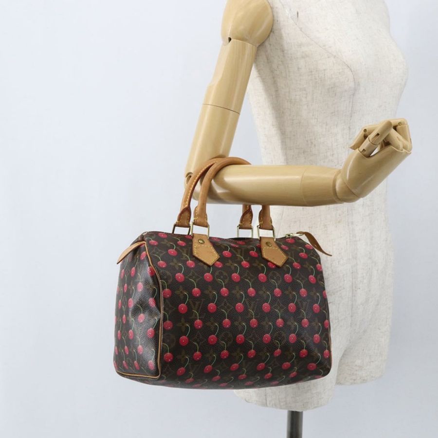 【日本直送】路易威登 Monogram Cherry Speedy 25 手提包 M95009 LV 正品 157689SAV-21