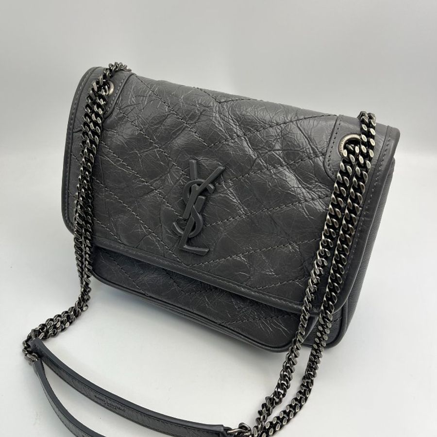 🏷Ysl Niki小號(大象灰)-5