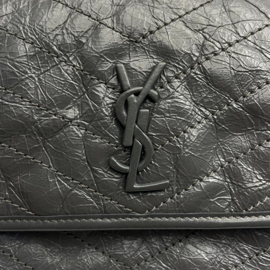 🏷Ysl Niki小號(大象灰)-11