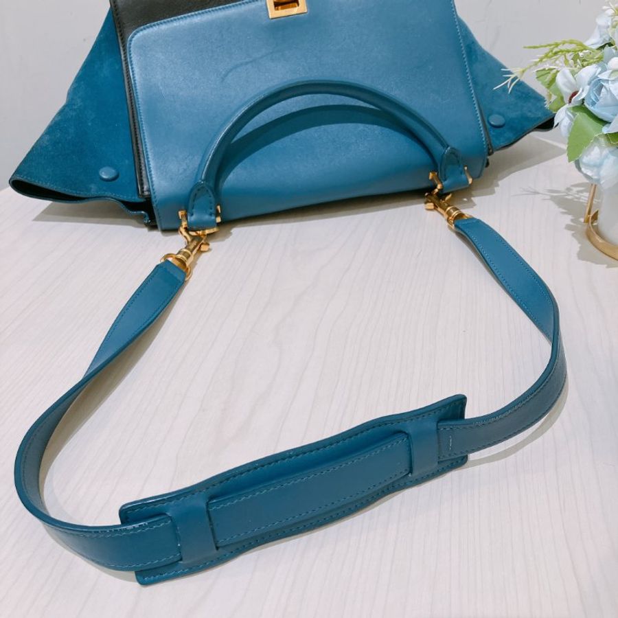TK1959 Celine 思琳小號兩用包包Trapeze Small Bag Calfskin-19