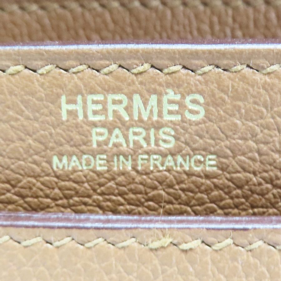 金棕色 Evercolor牛皮 D刻 金釦【HERMES 愛馬仕】-6