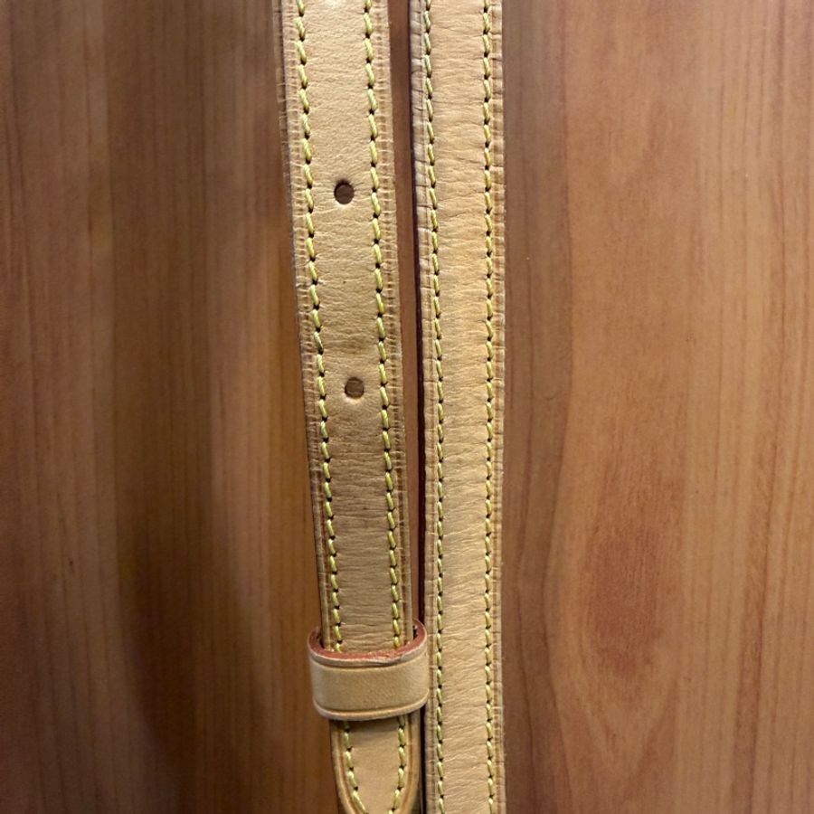 LV 本染皮可調節背帶-1
