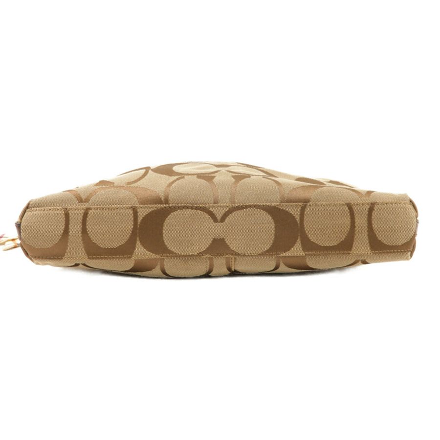 COACH 帆布2 Way Shoulder金扣手挽肩背兩用袋-3