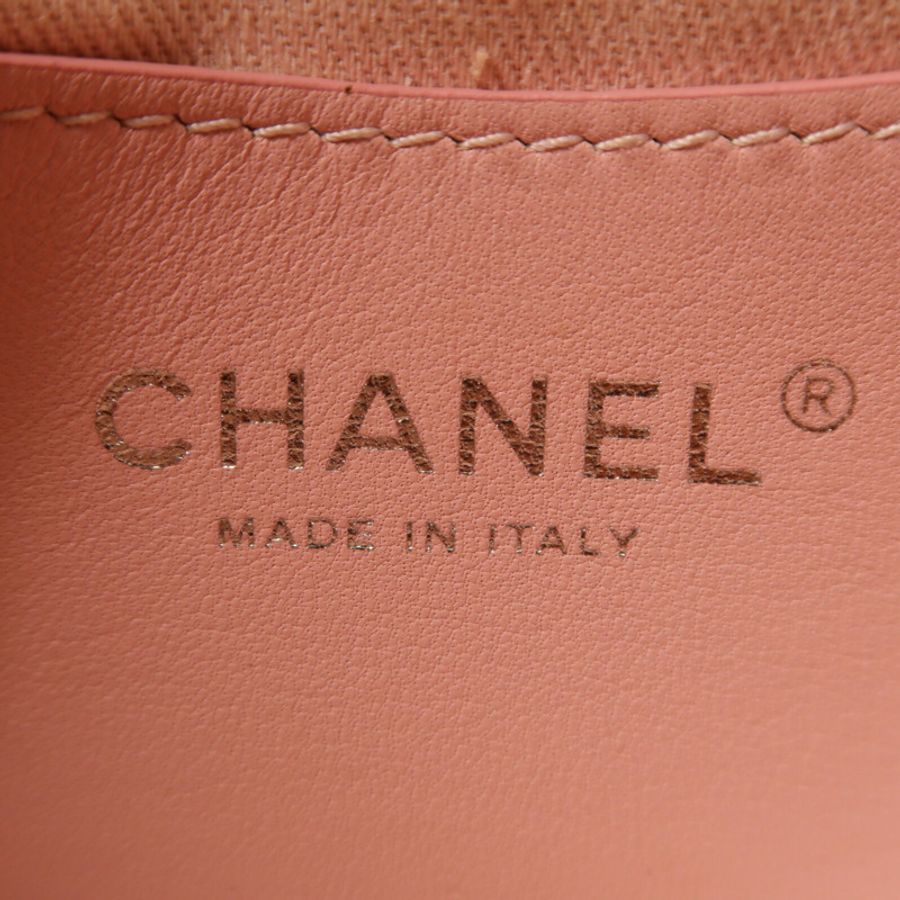 CHANEL 漆皮皮革Chain Shoulder銀扣鏈帶肩背袋-5
