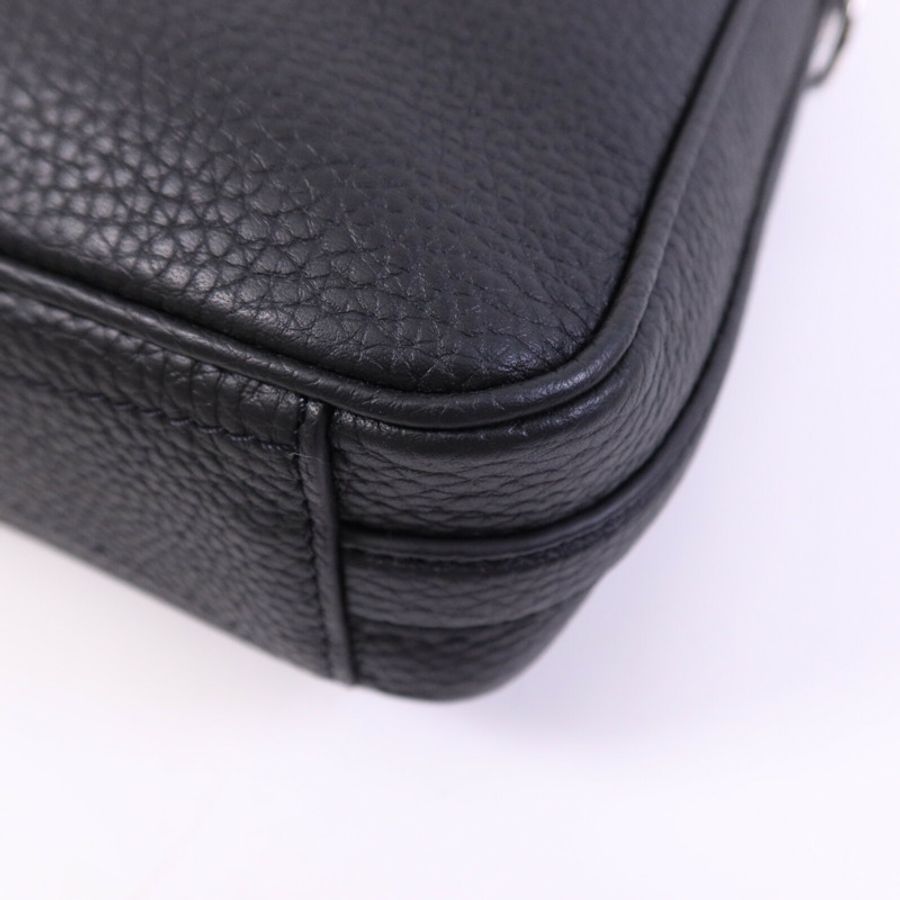 LOUIS VUITTON Taurillon Armand Briefcase銀扣手挽肩背兩用袋-12
