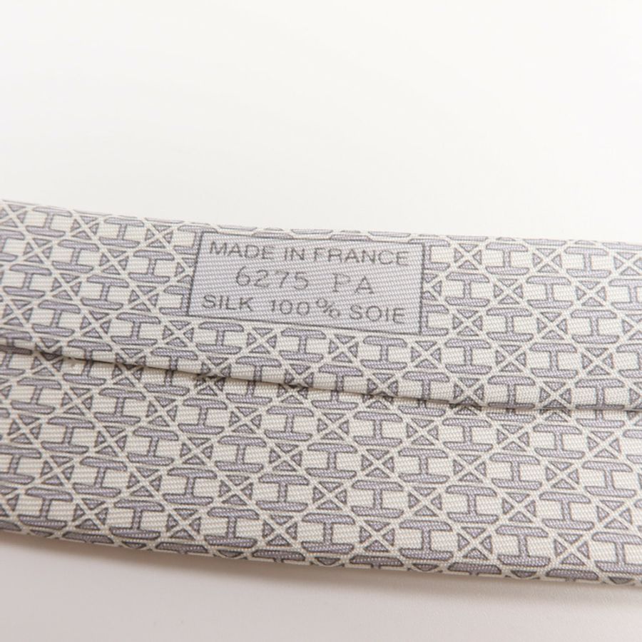 HERMES 絲質Tie領帶-6