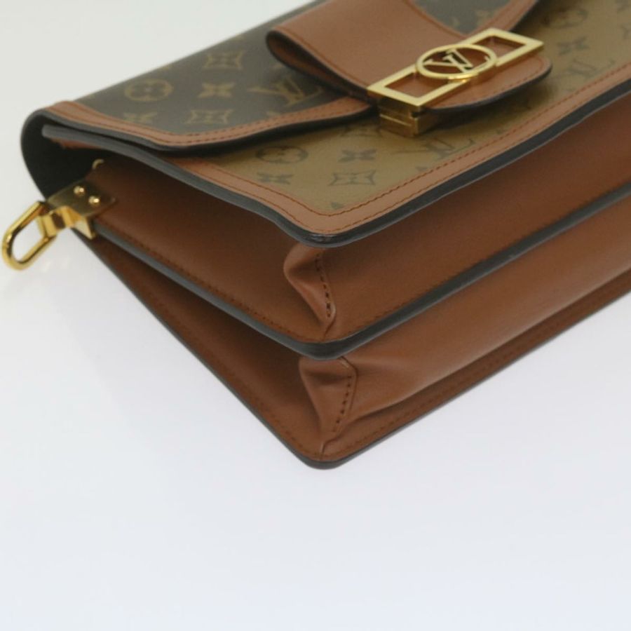 【日本直送】路易威登 Monogram Reverse Dauphine MM 肩背包 M44391 LV Auth 60072M-14