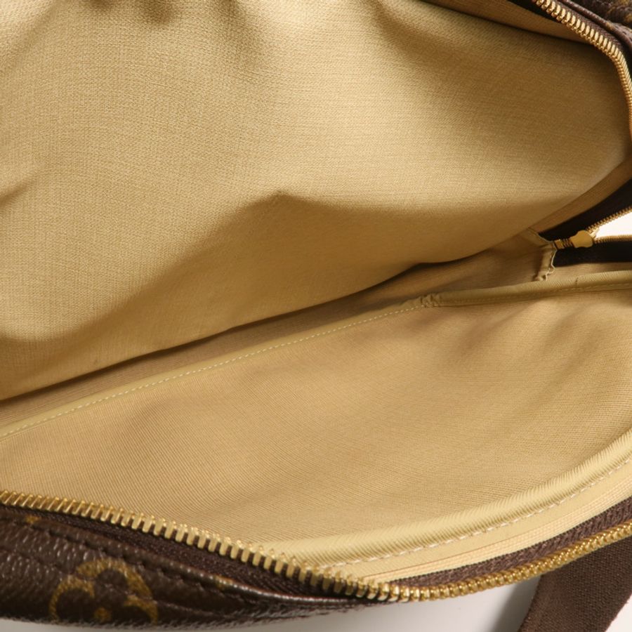 LOUIS VUITTON Monogram Reporter GM金扣肩背袋-5