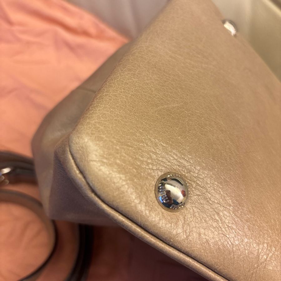 Miu Miu 手袋 油蠟皮 可手挽 側孭or crossbody-12