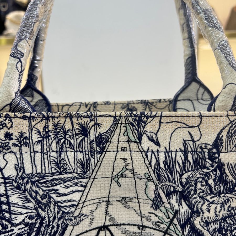 【95新✨ 全網最低價!】Dior Tote 老花 大號(下單前先詢問庫存❗️)-8