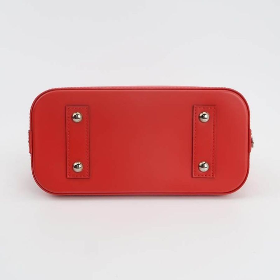 Louis Vuitton(LV)BB牛皮純色水波紋貝殼斜挎單肩包-5