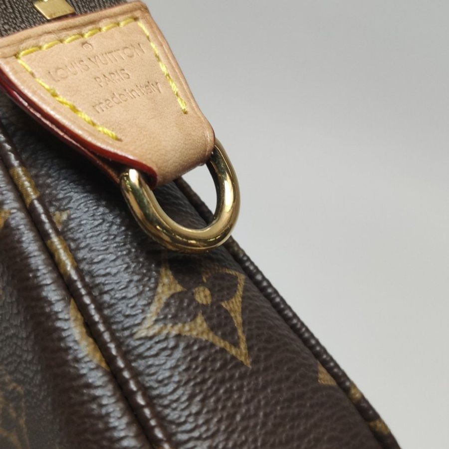 Louis Vuitton (LV)Accessories麻將包款大號植鞣革老花肩背包晶片款-14
