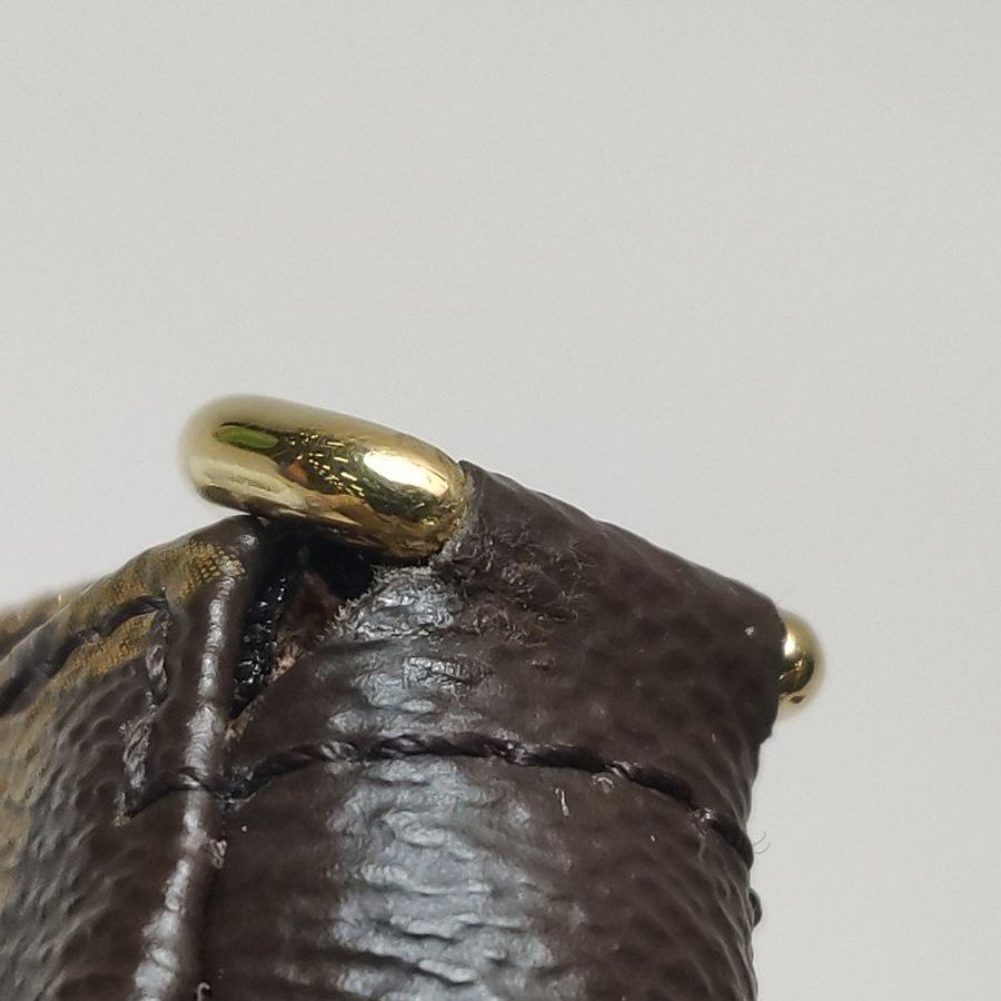 Louis Vuitton (LV)Accessories麻將包款大號植鞣革老花肩背包晶片款-18