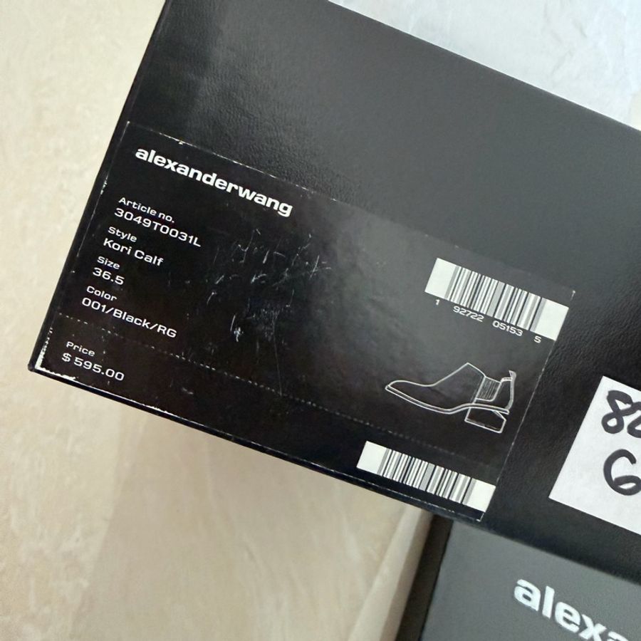 售出)Alexander wang Alexanderwang 斷根靴 踝靴-22