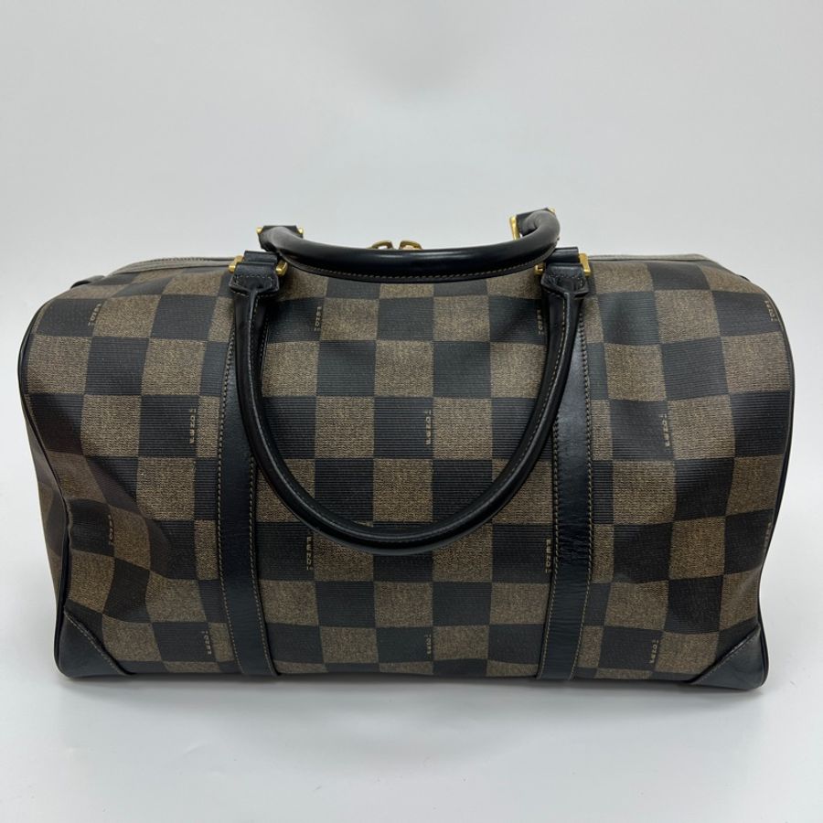 【赫蒂國際精品】 Fendi 芬迪 經典 Pecan波士頓 旅行包 vintage-3