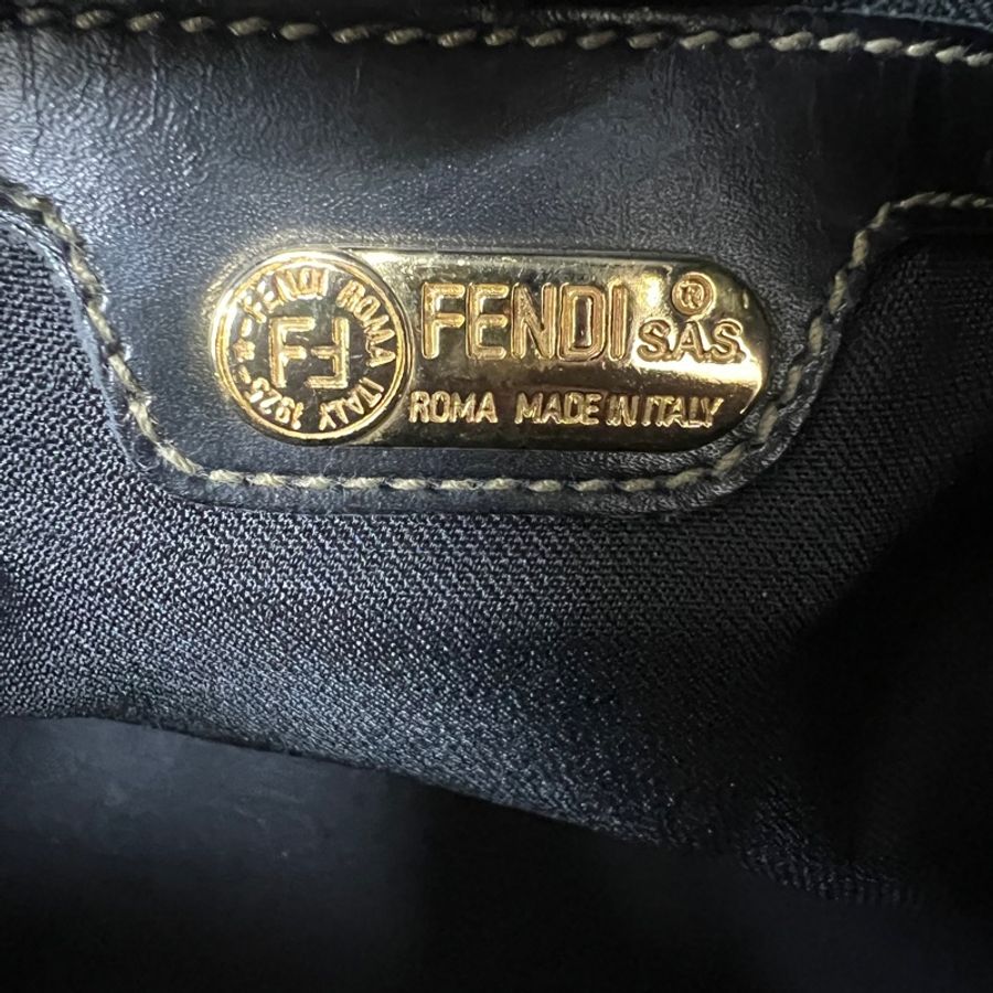 【赫蒂國際精品】 Fendi 芬迪 經典 Pecan波士頓 旅行包 vintage-10
