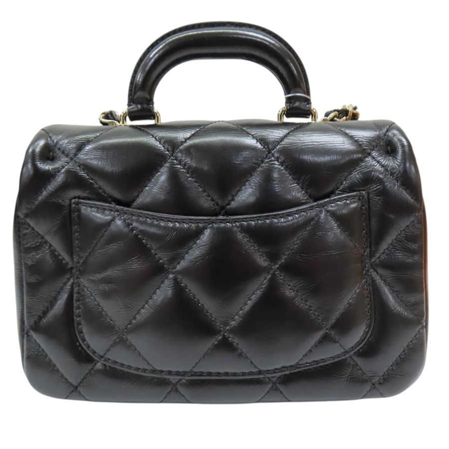 黑色 羊皮 肩背包【CHANEL 香奈兒】 AS4543-1