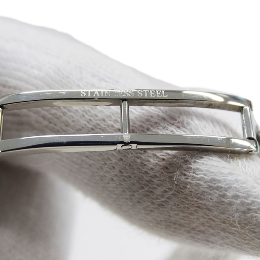 Tiffany & Co.) 女士 Atlas 鑽石石英錶,不鏽鋼 (SS),銀色/海軍藍,69291651,拋光。-4