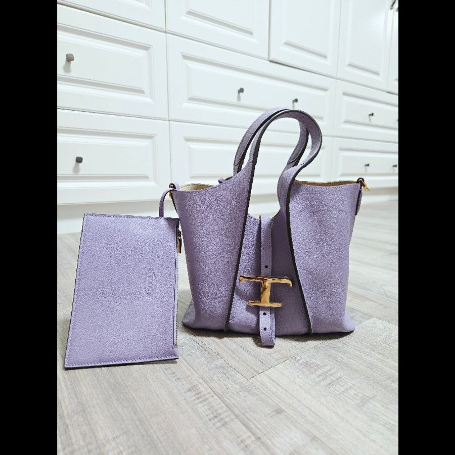 (全新品)TOD'S T Timeless迷您托特購物包-6