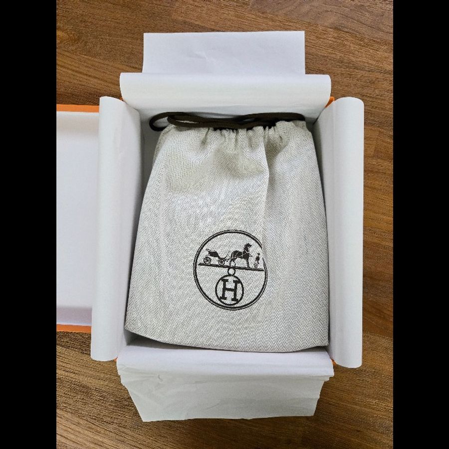 (全新品)愛馬仕mini evelyne-5