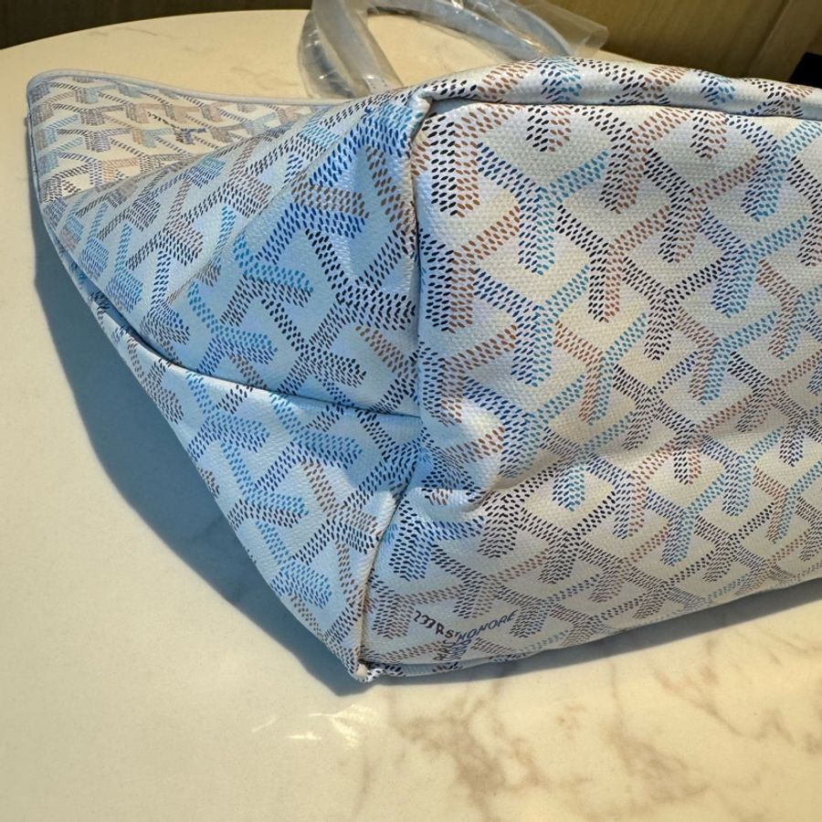 Goyard Louis pm 2026限量色 冰川藍-13