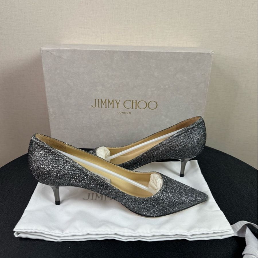 99新Jimmy Choo周仰傑高跟鞋 35碼 帶防塵袋鞋盒-5