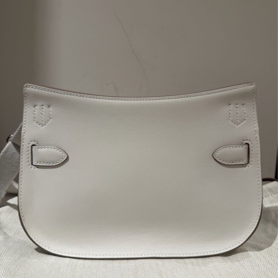 Hermes 愛馬仕 吉普賽 Jypsiere mini 淺灰色b刻 銀扣-2