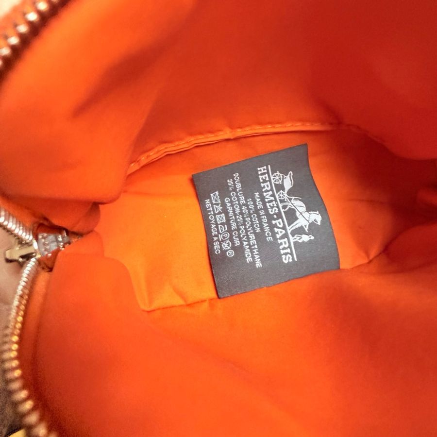 ✔️ Hermès 愛馬仕 mini Bolide 化妝包/手拿包/洗漱包-17