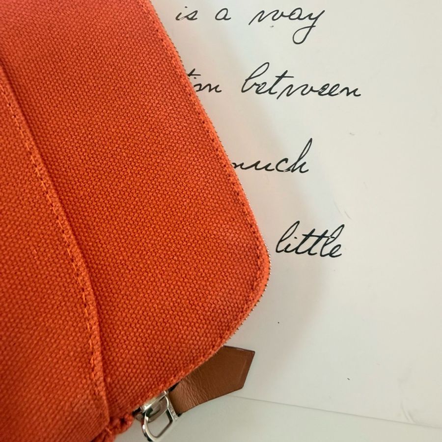 ✔️ Hermès 愛馬仕 mini Bolide 化妝包/手拿包/洗漱包-21