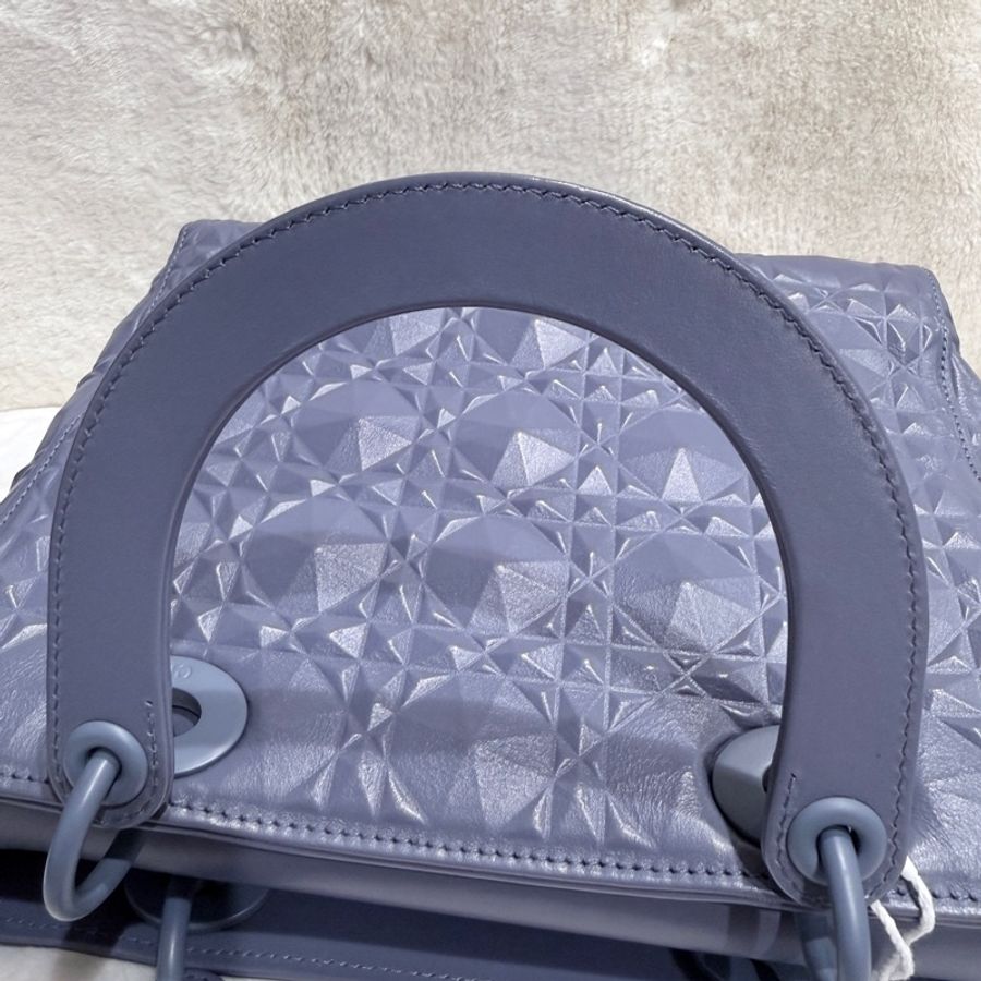 DIOR✨五格鑽石切割紋黛妃包戴妃包手提包 2022-17