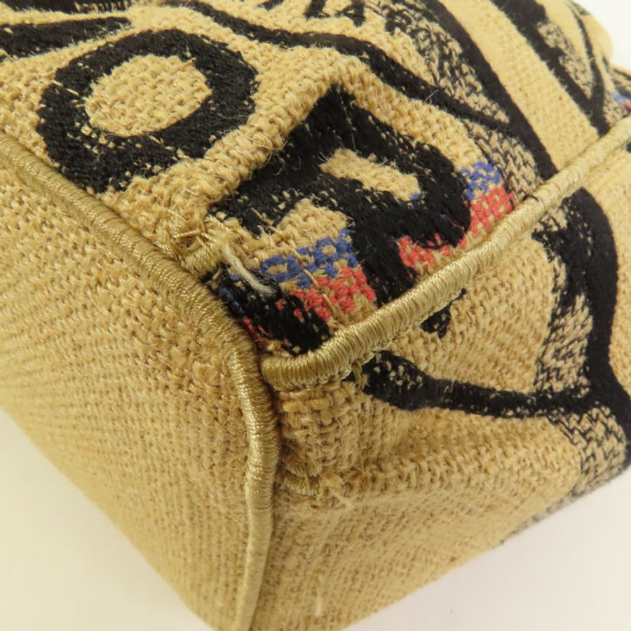 Dior 帆布Jute Catherine手挽袋-11
