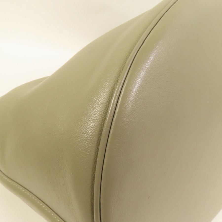 CELINE 牛皮皮革Bucket 16金扣手挽肩背兩用袋-13
