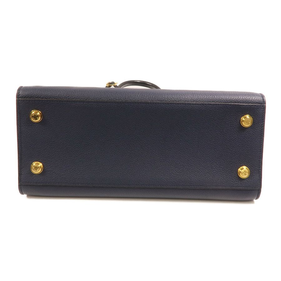 LOUIS VUITTON 牛皮皮革City Steamer MM金扣手挽肩背兩用袋-3