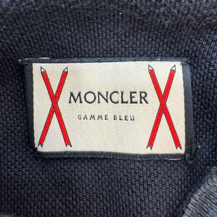 【赫蒂國際精品】Moncler 蒙口 海軍藍Polo 衫 vintage-9