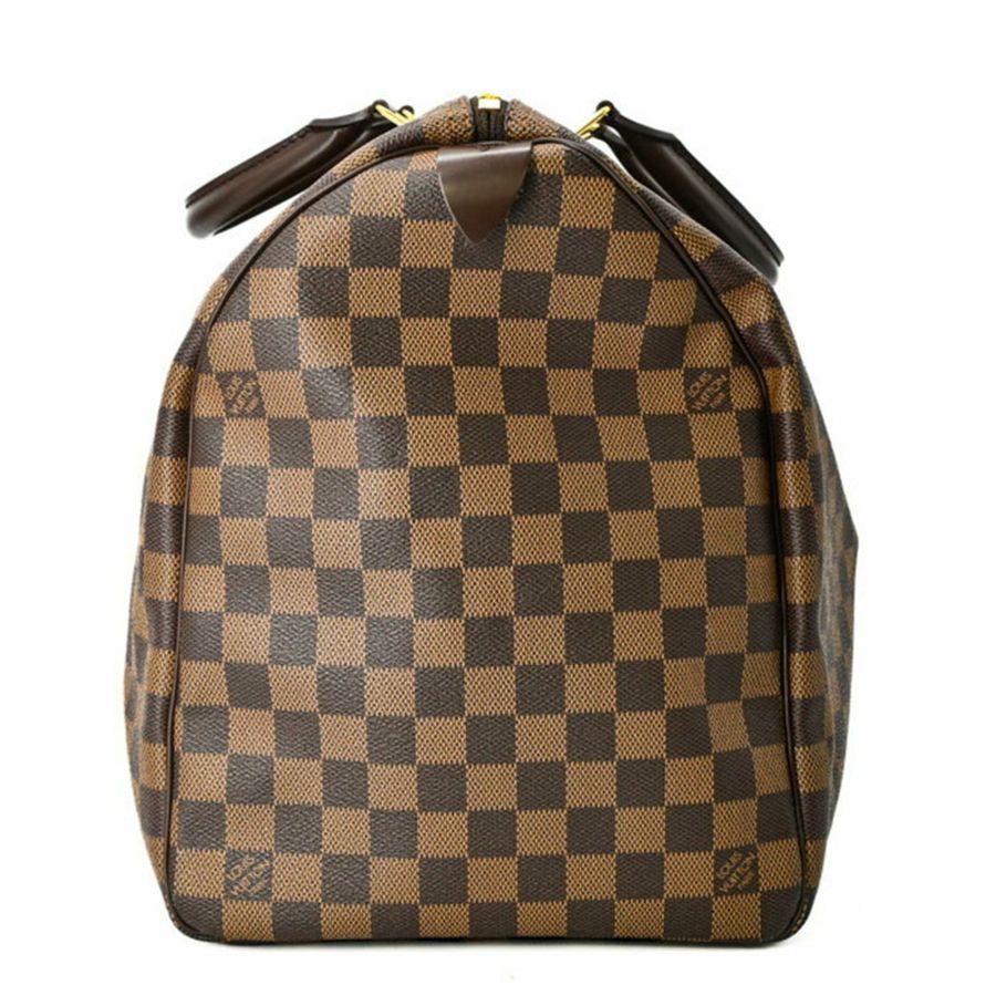 路易威登 Keepall 50 波士頓包,Damier 棕色皮革,M41427-2