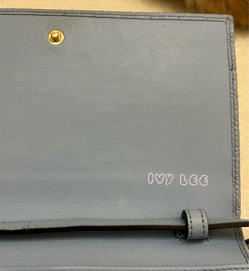 GUCCI 古馳 466507 經典Guccissima系列雙G壓紋LOGO牛皮肩背 水藍 斜背包 正品 二手精品-21