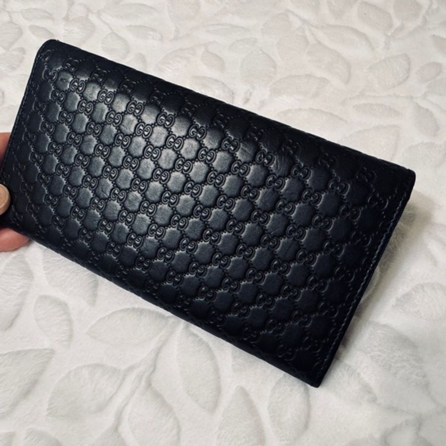 Gucci 黑色長夾-6