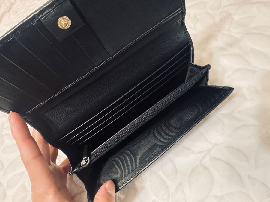 Gucci 黑色長夾-8
