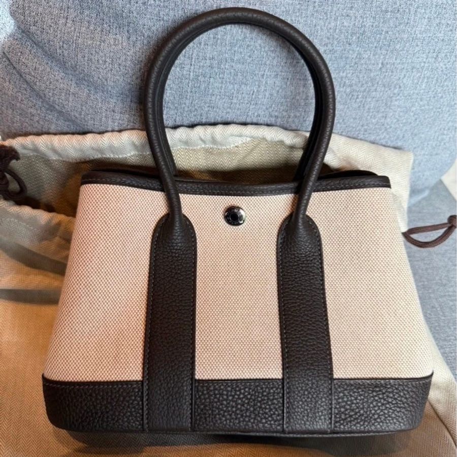 Hermes mini garden party烏木色-7