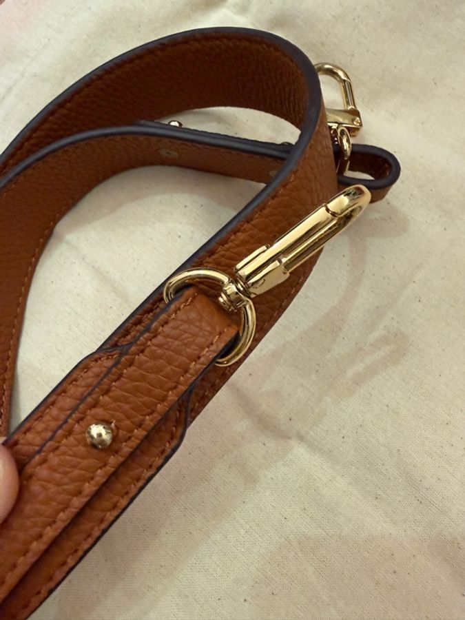 (賠售)Hermes 經典系列 mini evenly 金棕金扣色-11