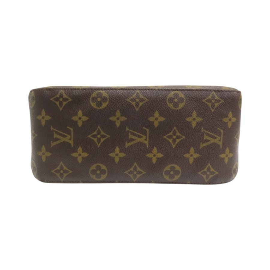 棕色 原花帆布 Looping MM 肩背包 M51146【LOUIS VUITTON LV 路易威登】 M51146-3